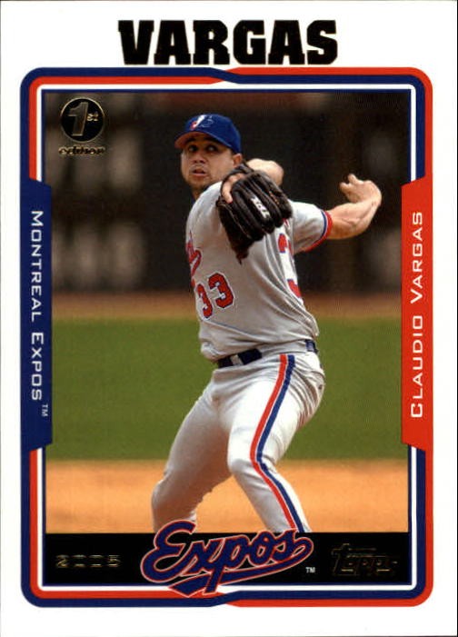 2005 Topps 1st Edition #166 Claudio Vargas – BB