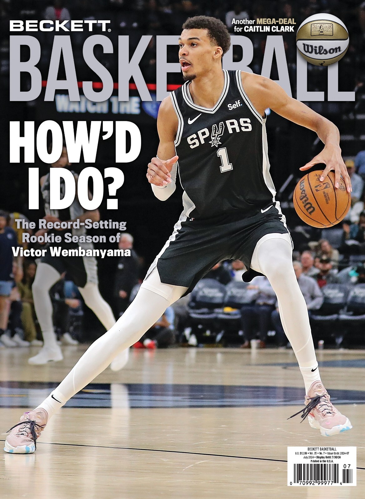 New JULY 2026 Beckett BASKETBALL CARD PRICE GUIDE Magazine with SG ALEXANDER