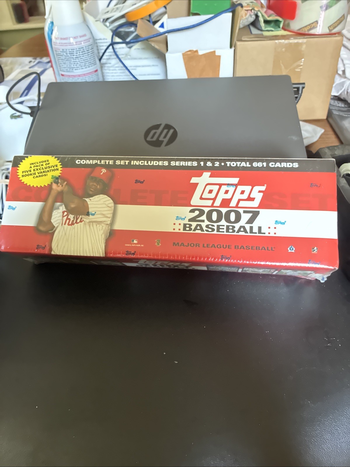2007 Topps Complete Set. 661 Cards Total. 5 Rookie Variations Cards.