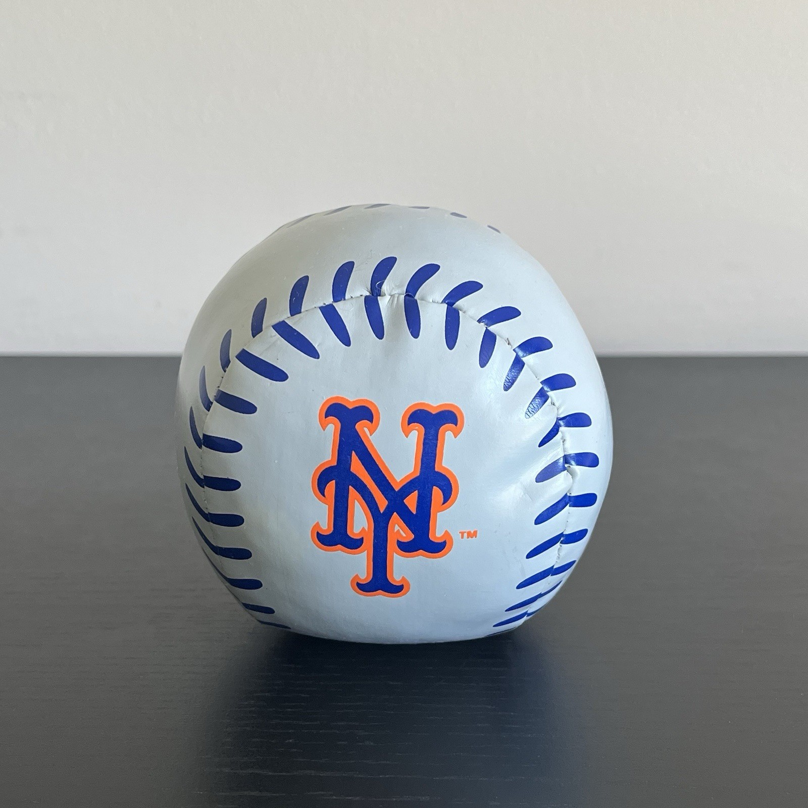 Rawlings New York Mets MLB Baseball Plush Collectible Souvenir Gray 3.5in RARE