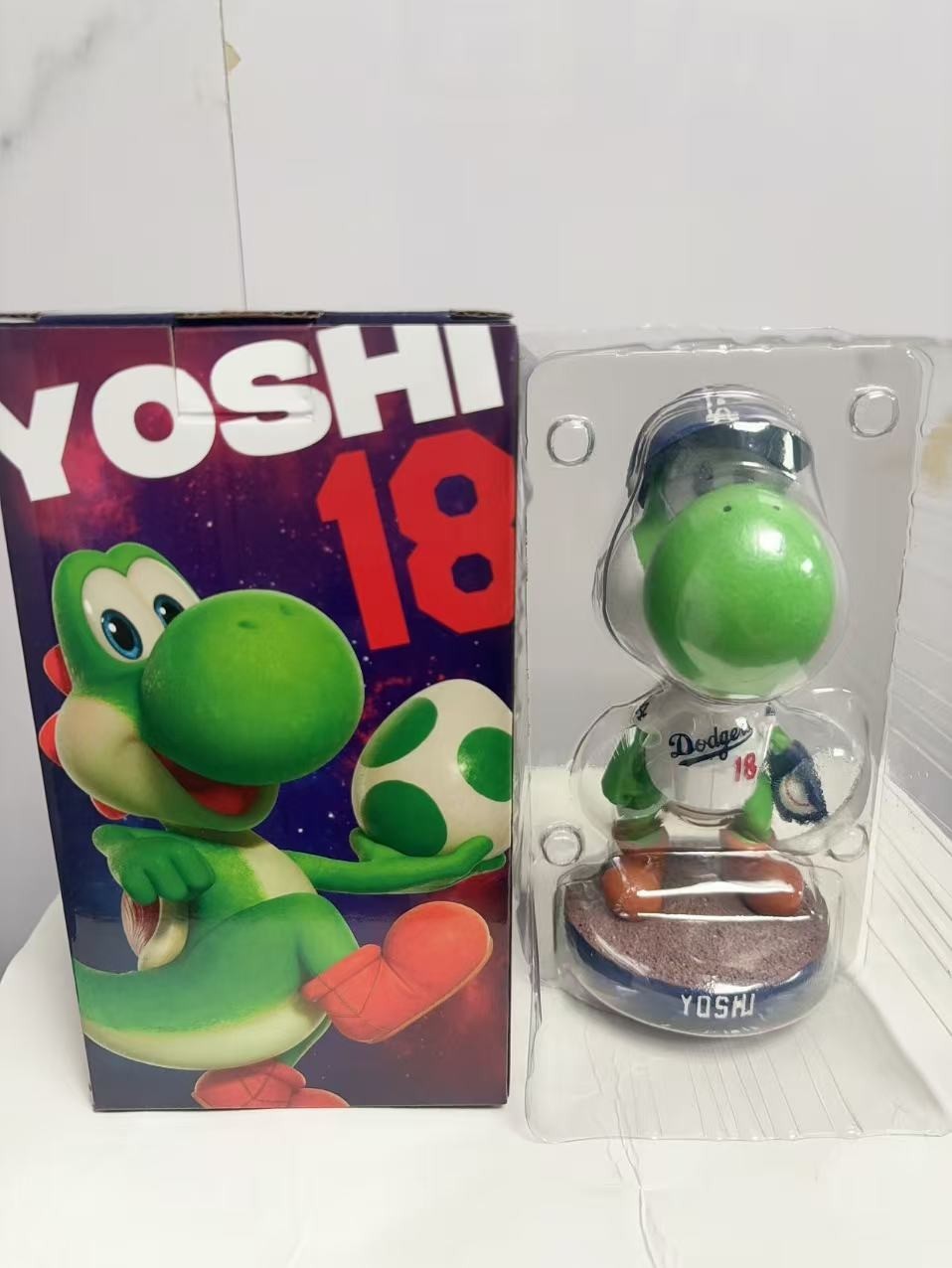 Yoshi Los Angeles Dodgers MLB Yoshinobu Yamamoto #18 Bobblehead SGA