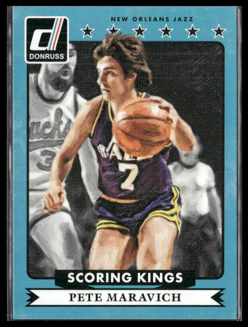 2014-15 Donruss #13 Pete Maravich Scoring Kings