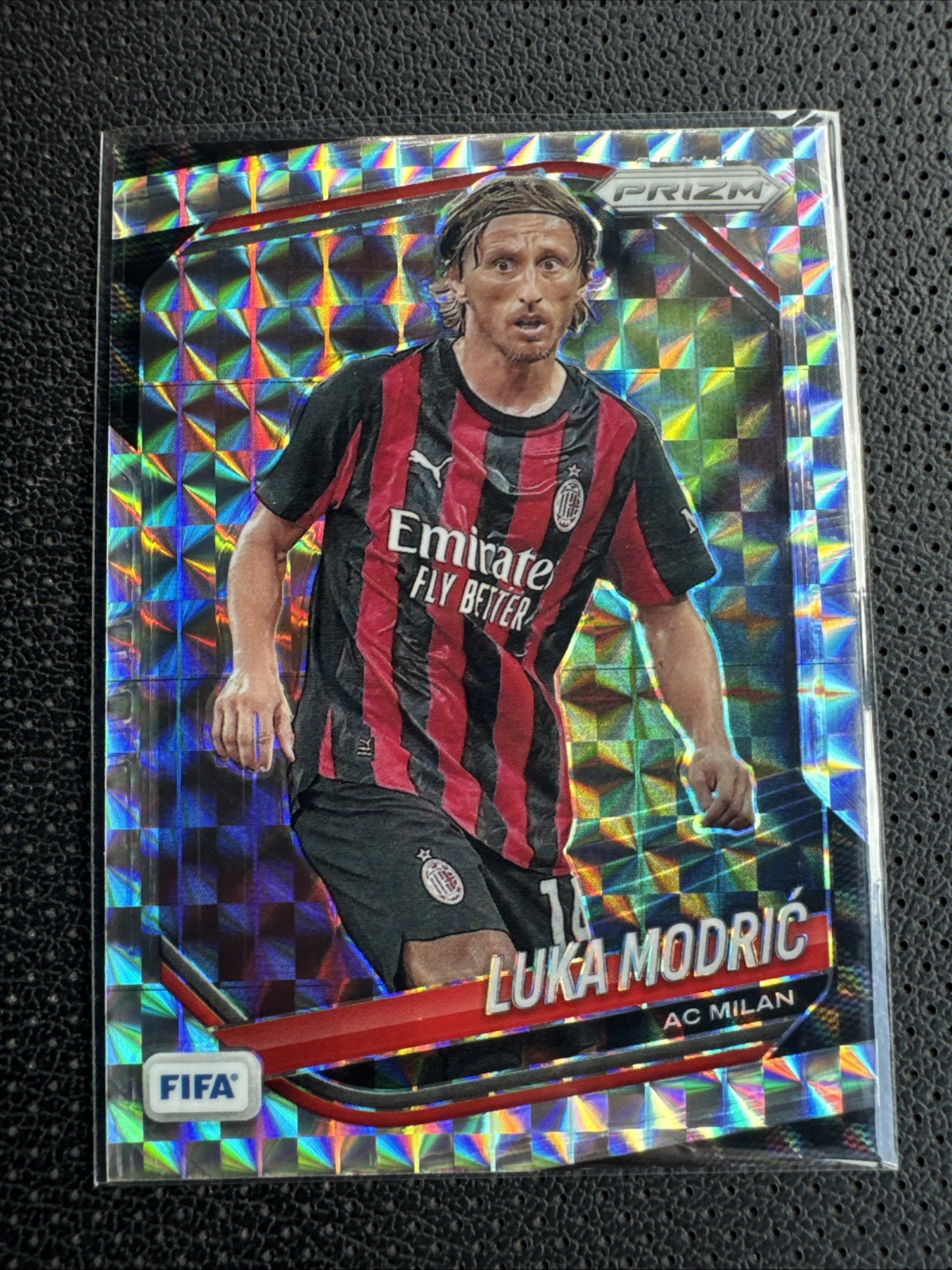 Panini Prizm FIFA Soccer 2025-26 Luka Modrić Prizm #19 AC Milan Croatia