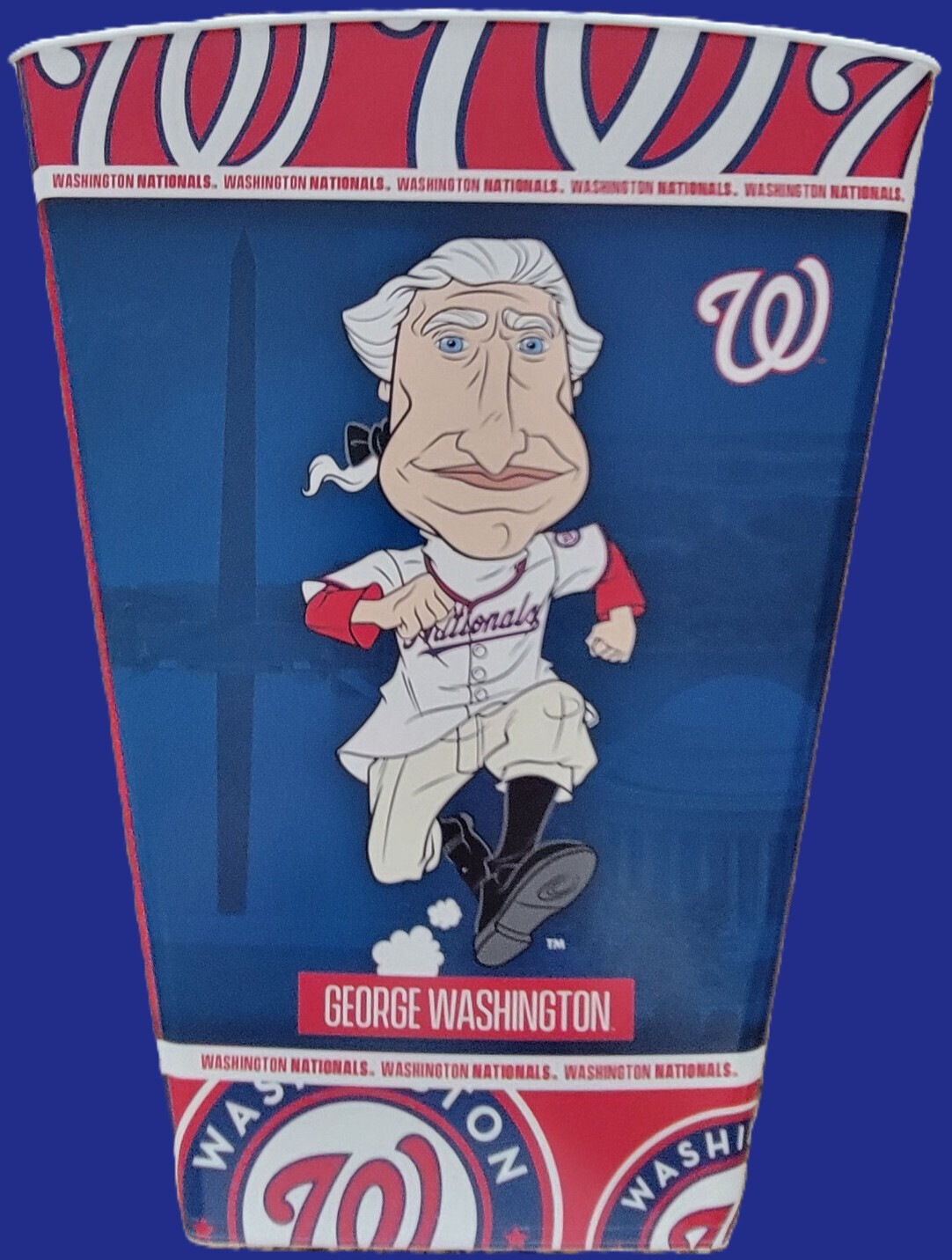 Washington Nationals 2025 Racing Presidents BPA-Free Souvenir Popcorn Bucket 🏃‍