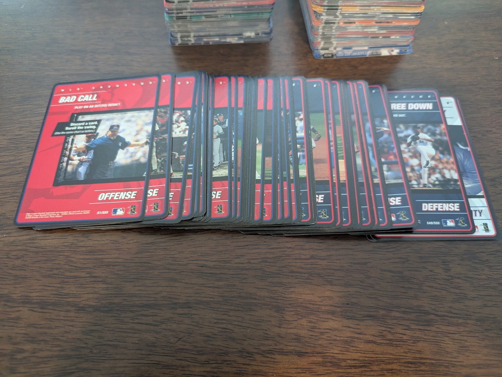 Huge MLB Showdown 2000 Lot — 322 Base, 53 Strategy, No Duplicates