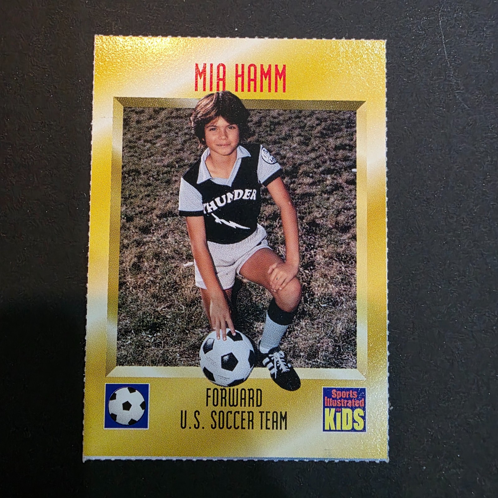 1996 Sports Illustrated for Kids Series 2 – Flashback Mia Hamm #456 US Soccer