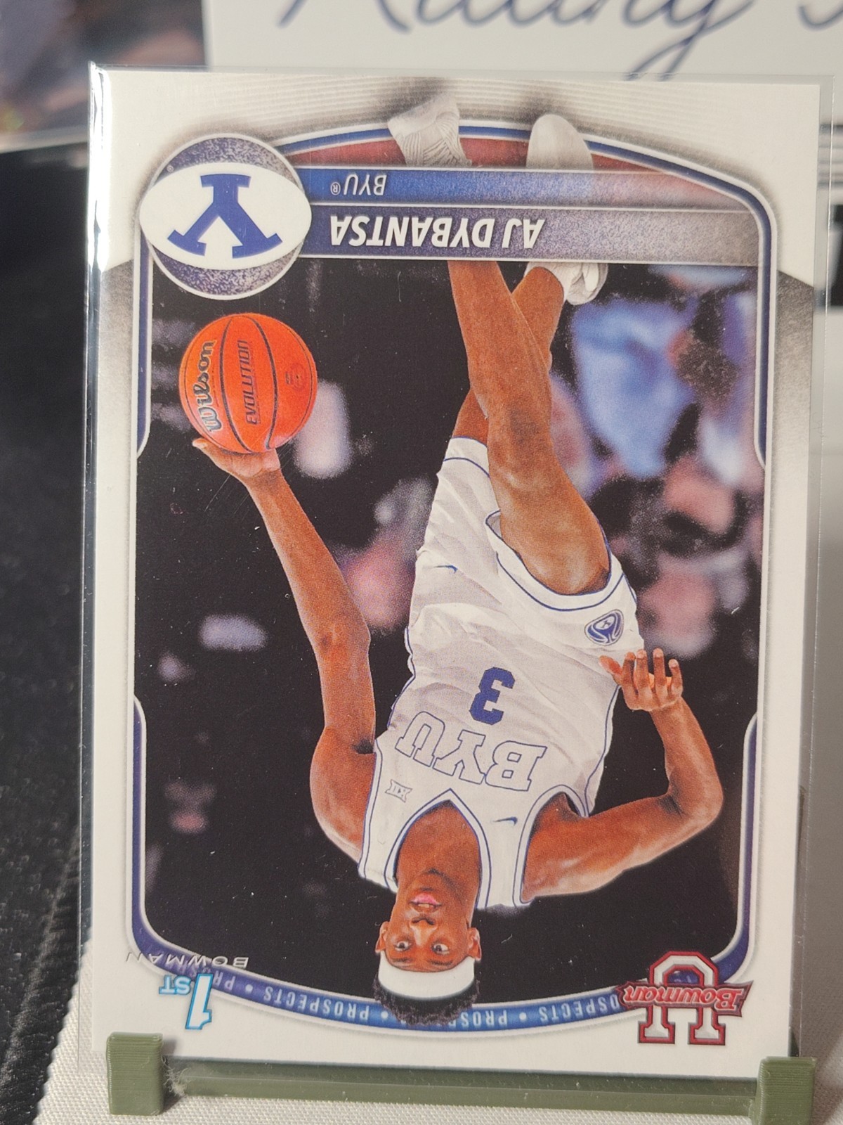 2025 Bowman AJ Dybantsa 1st Bowman #BPP-1 BYU Cougars Basketball