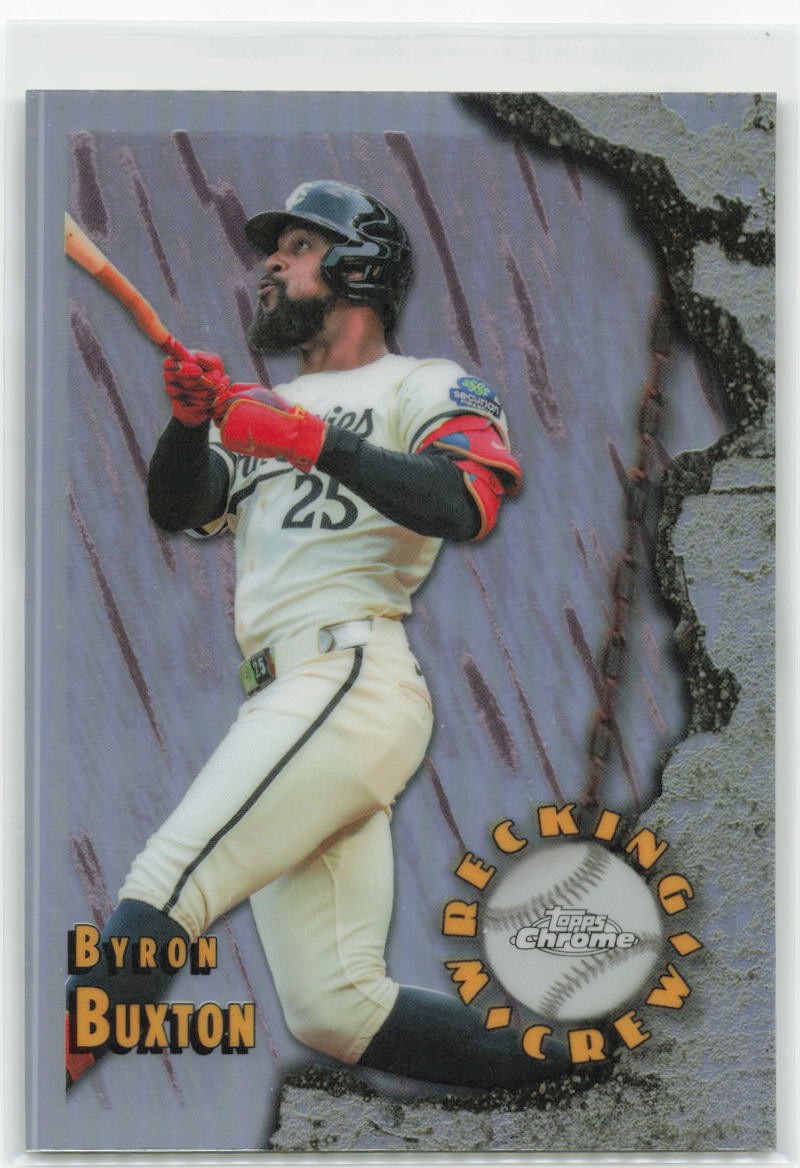 2026 Topps Chrome #WC-11 Byron Buxton Wrecking Crew Minnesota Twins