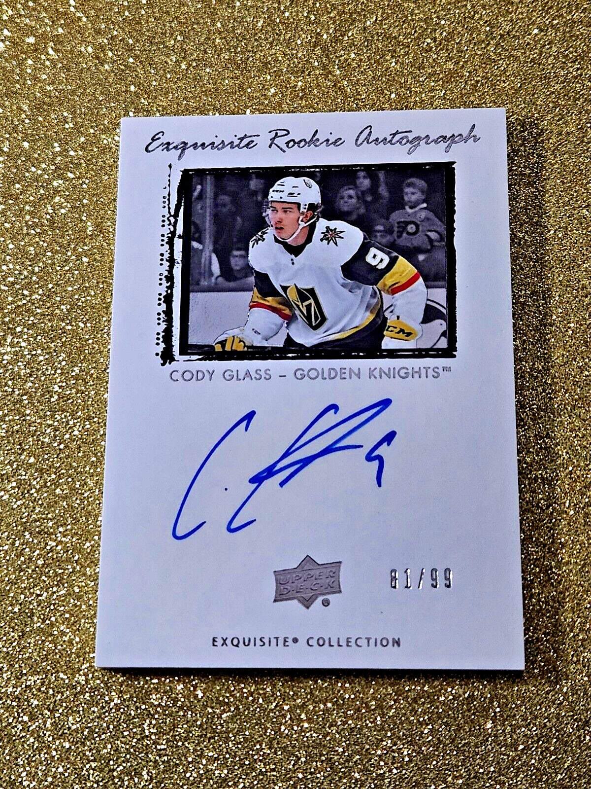 2019-20 Upper Deck Exquisite Rookie Autograph /99 Cody Glass #09T-CG 💥💥