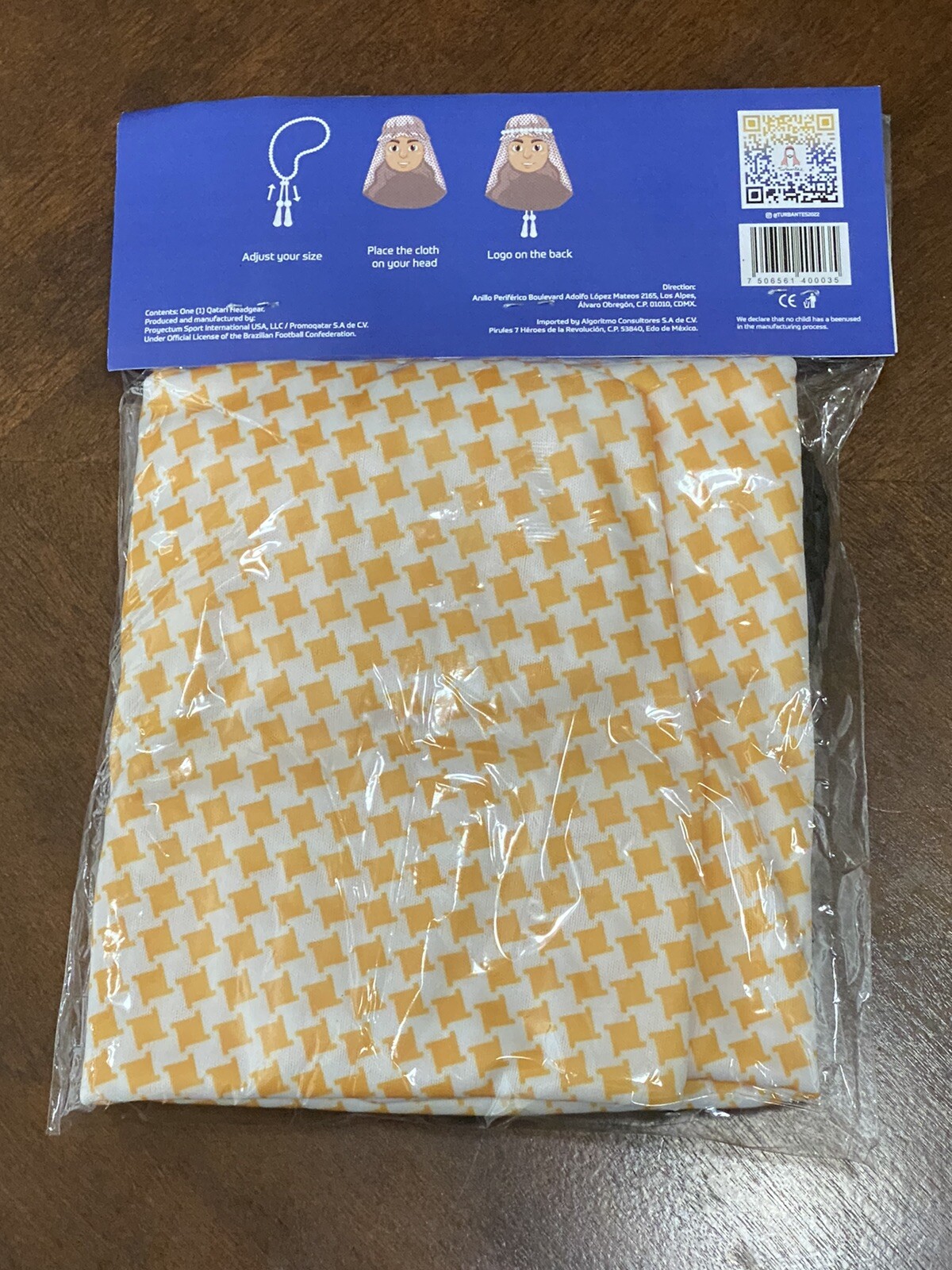 2022 World Cup Turban Brazil