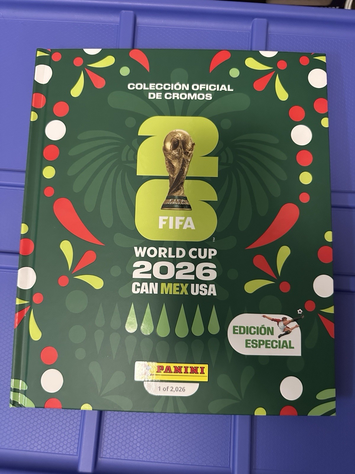 2026 Panini FIFA World Cup Sticker Album Hard Cover Special Edition 1 Of 2026