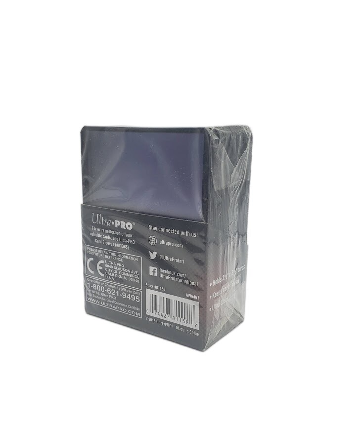(25) Ultra Pro Black Border Topload Card Holder Toploaders ACEO Art Cards