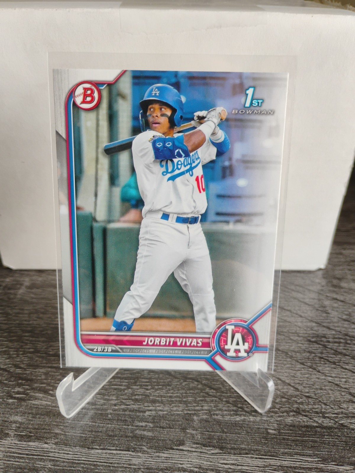 Jorbit Vivas 2022 1st Bowman Prospects Original Rookie Card RC #BP-24 Dodgers