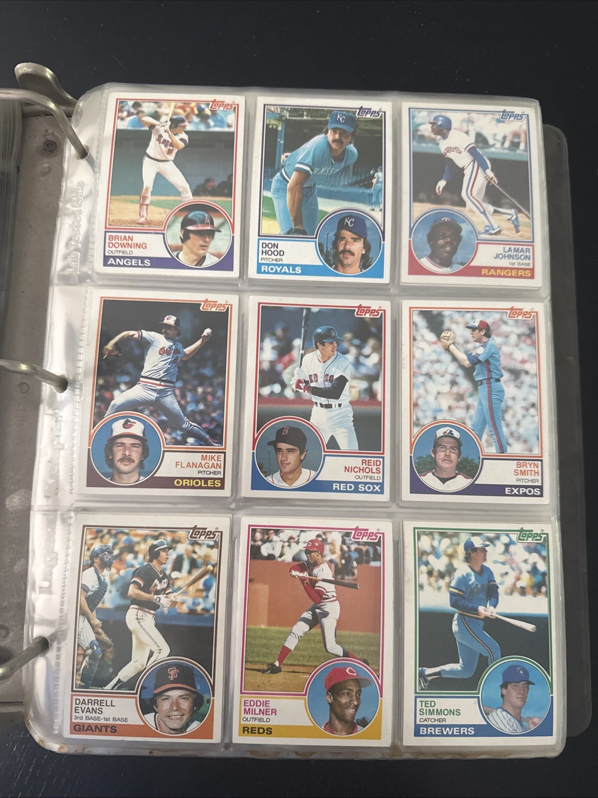 1983 Topps Baseball Cards 397-594 +Rookies -You Pick- MLB Trading Card