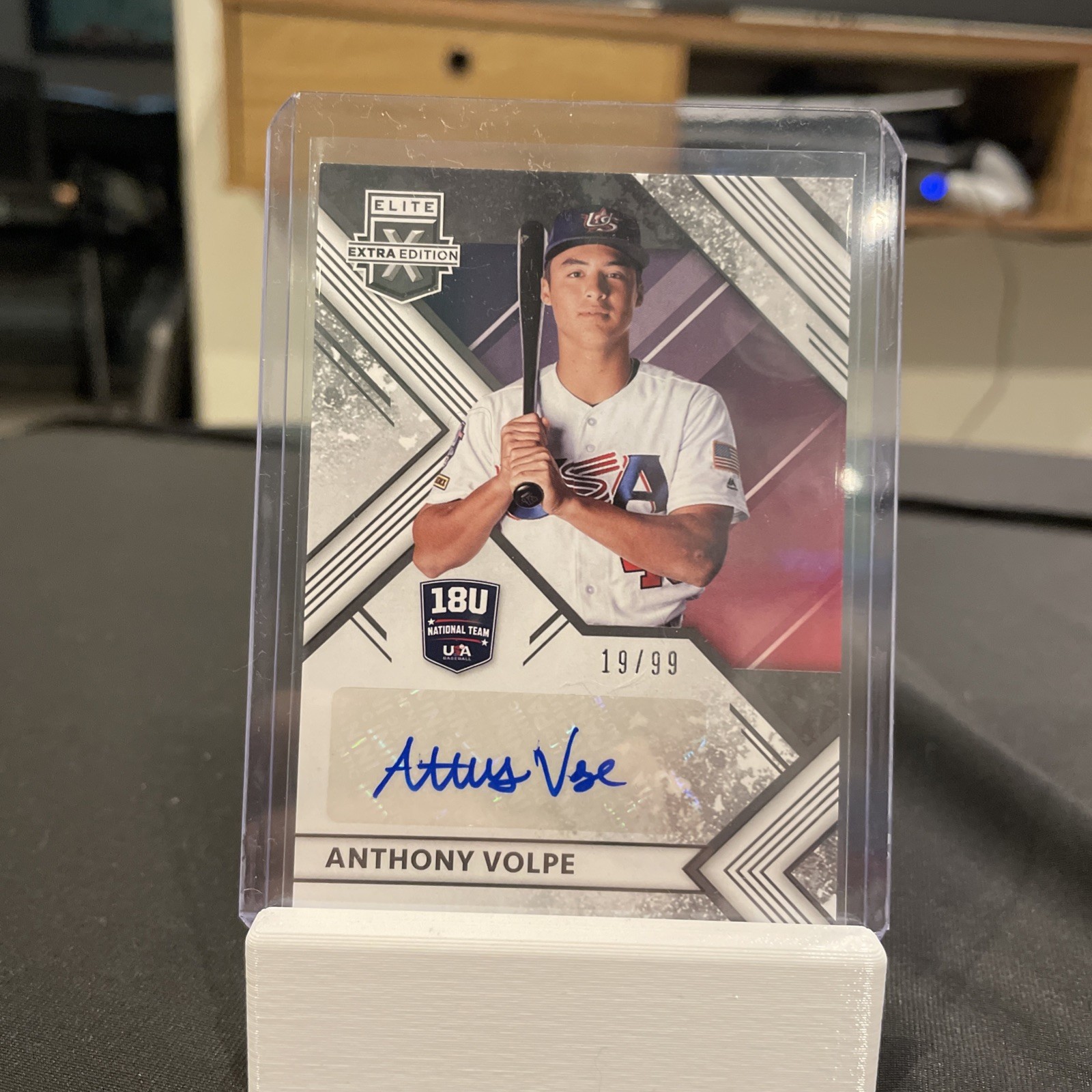 ANTHONY VOLPE 2018 Elite Extra USA 18U-AV National Team Signatures AUTOGRAPH /99