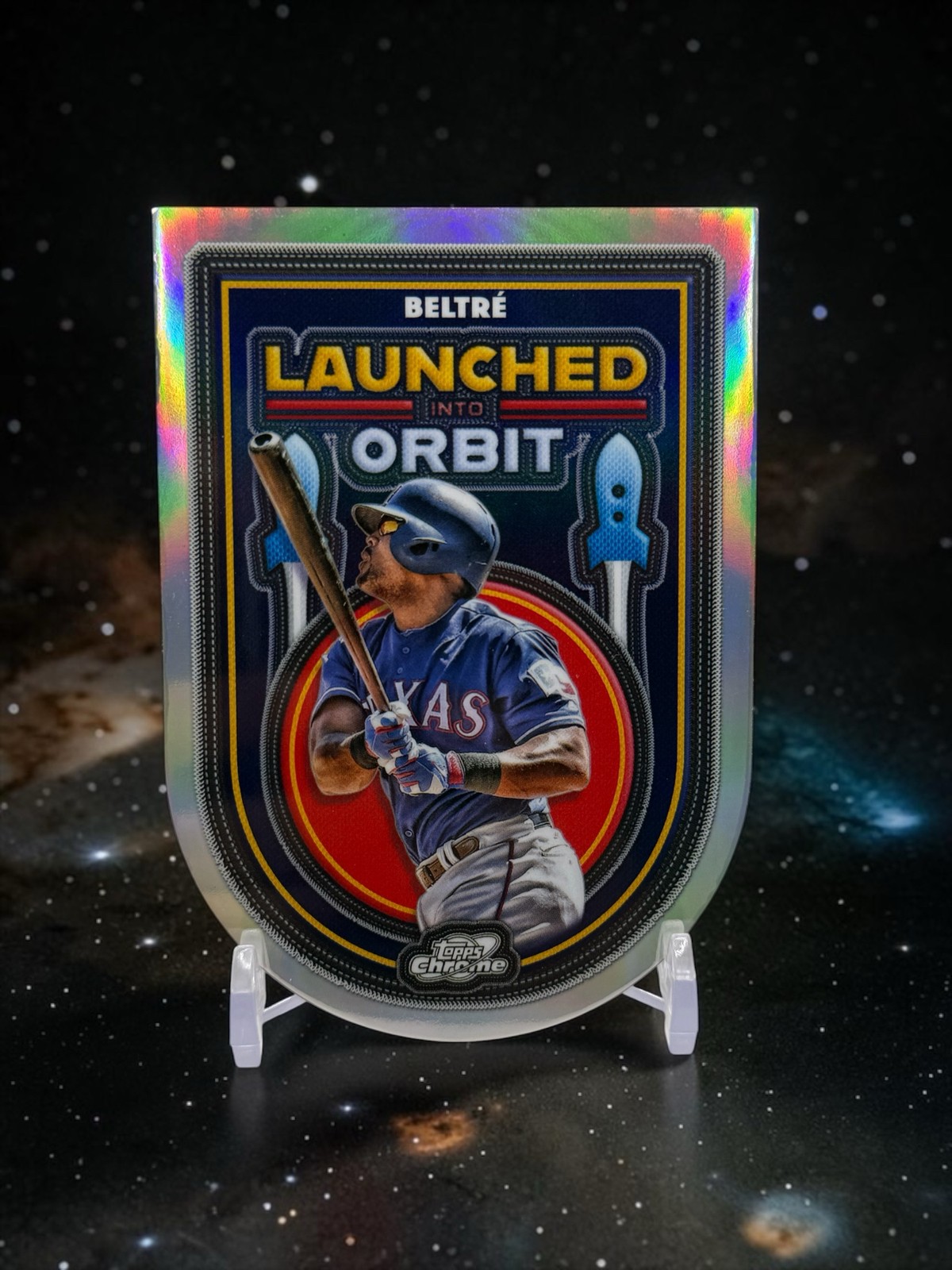 2025 Topps Cosmic Chrome – Launched Into Orbit Adrian Beltre #LIO-22