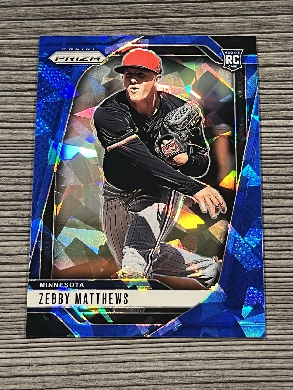 Zebby Matthews 2025 Panini Prizm #167 Blue Ice Prizm