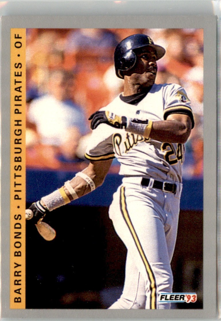 1993 Fleer Barry Bonds Pittsburgh Pirates #112