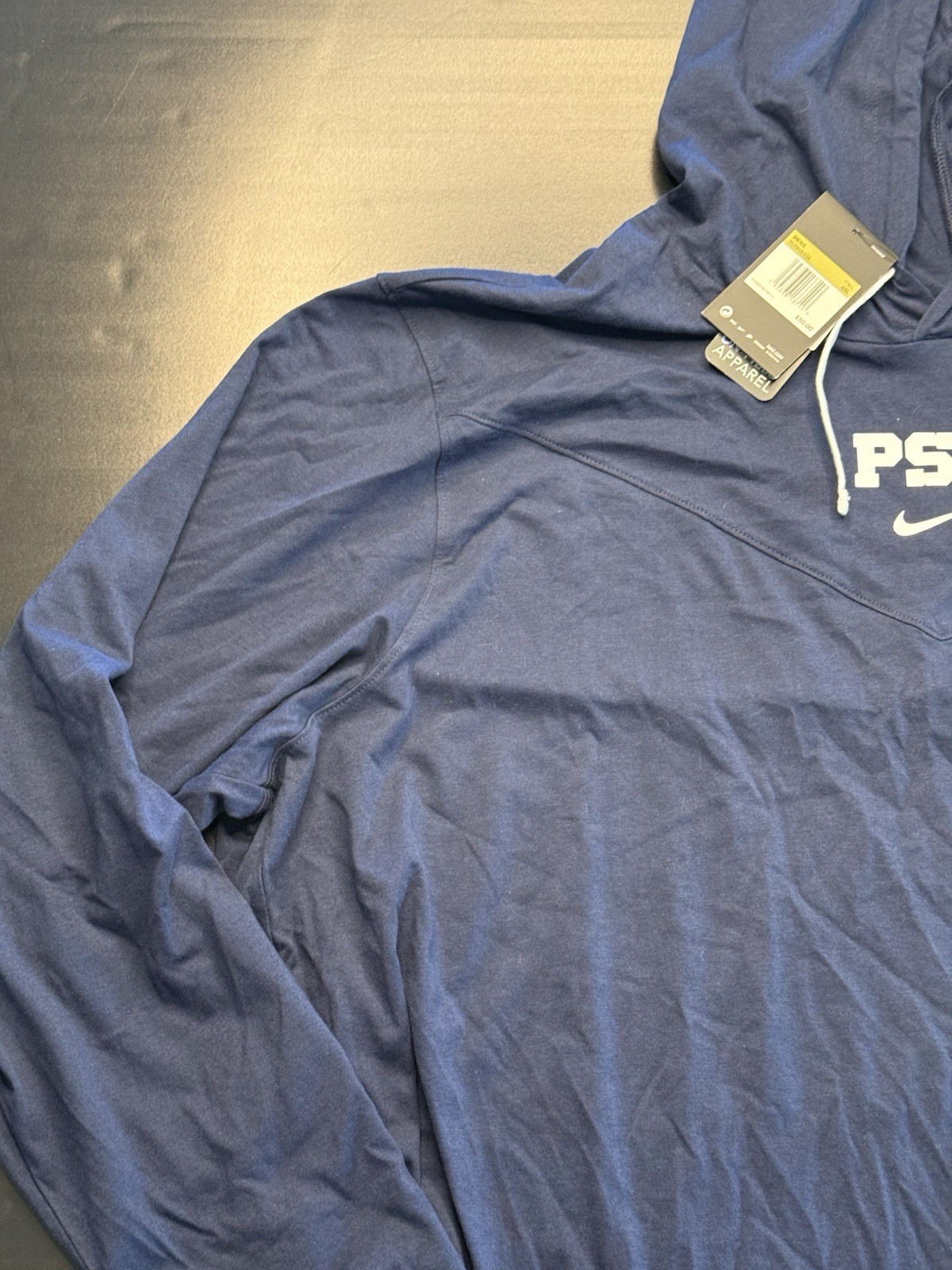Penn State University Nike Long Sleeve Hooded T Shirt Size 4XL NWT