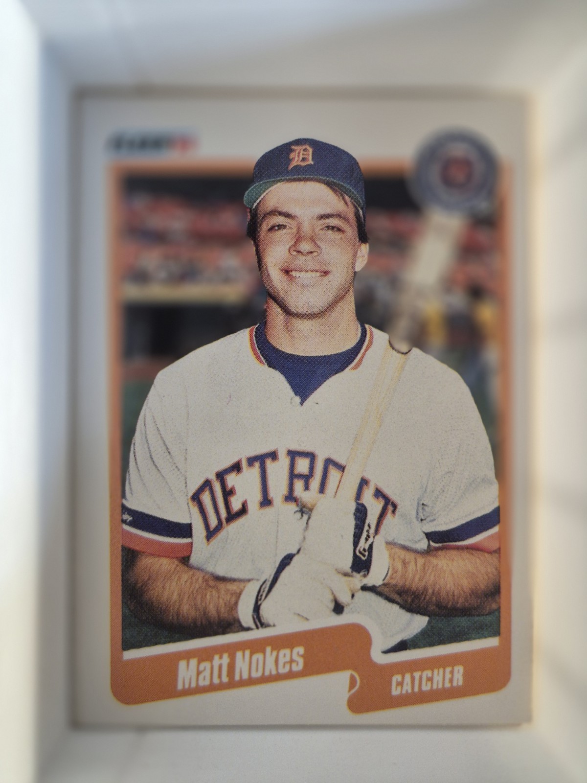 Matt Nokes 1990 FLEER #611 FREE SHIPPING