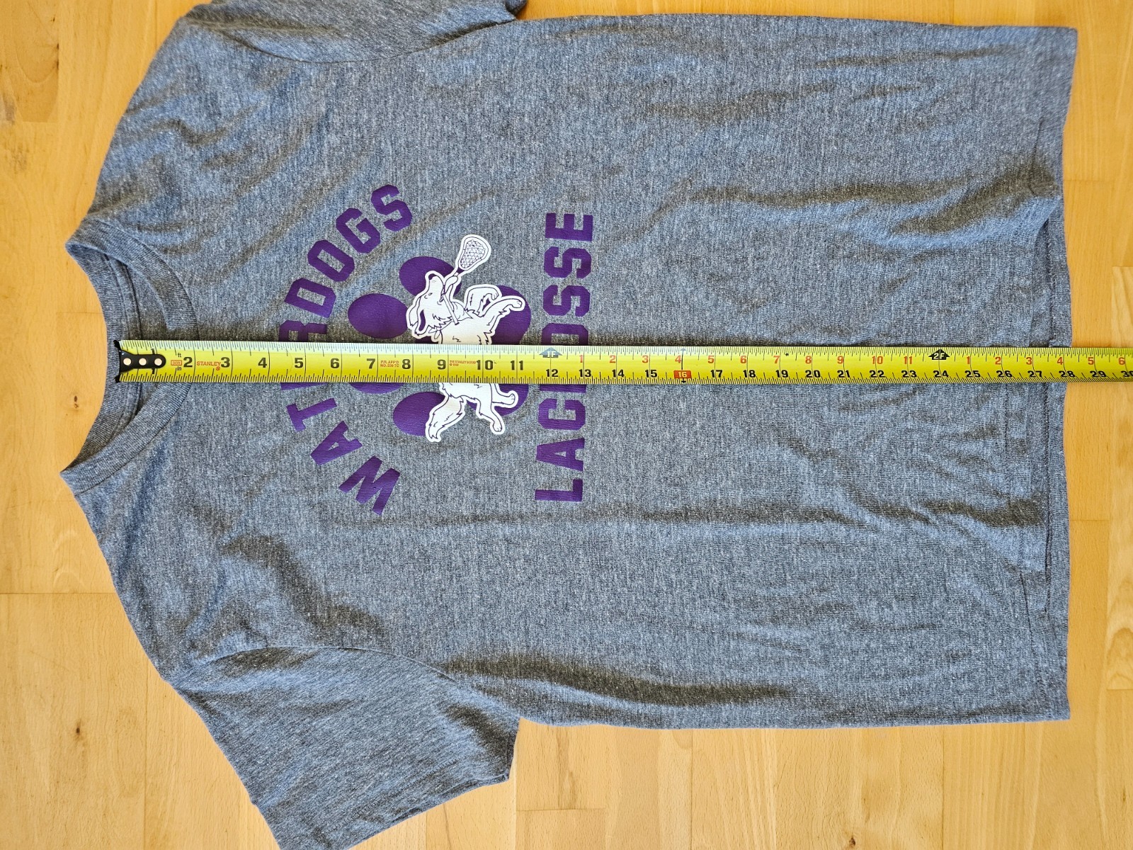 Philadelphia Waterdogs Lacrosse Club Champion T-Shirt Men’s Large Heather Grey