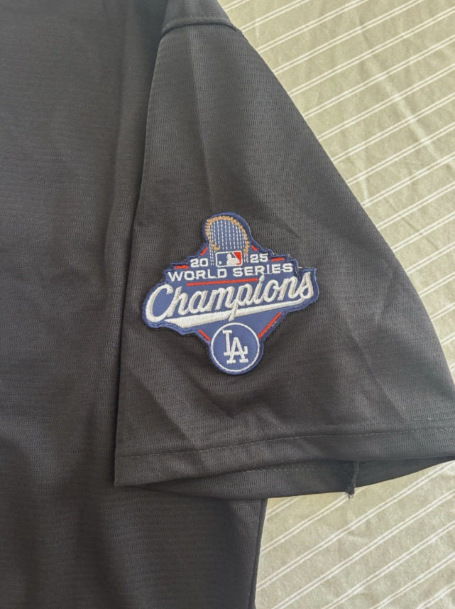 Los Angeles Dodgers Ohtani Yamamoto 2025 World Series Jersey NEW