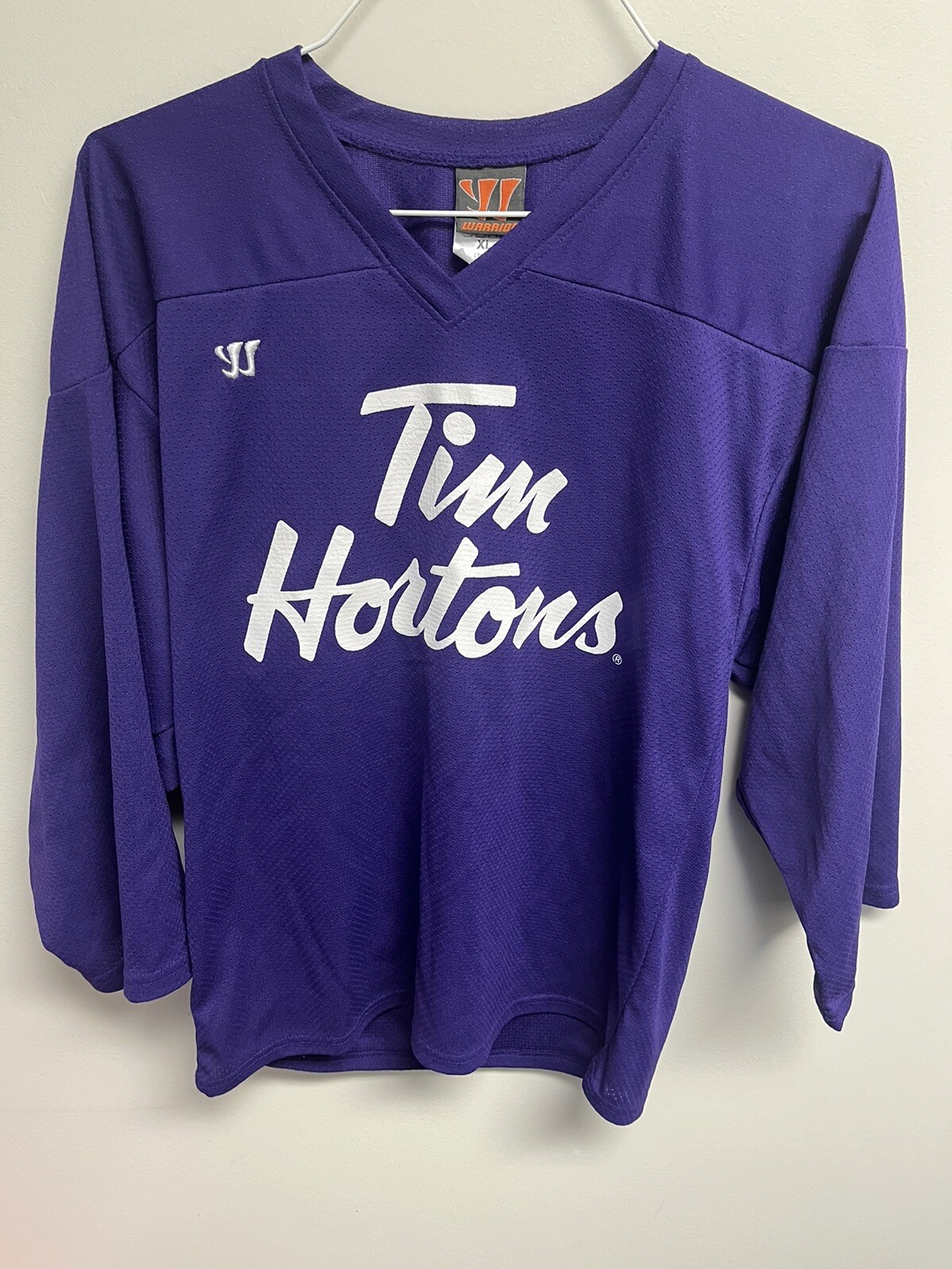 Vintage TIM HORTONS Timbits WARRIOR HOCKEY JERSEY Youth Sizes Multiple Colors