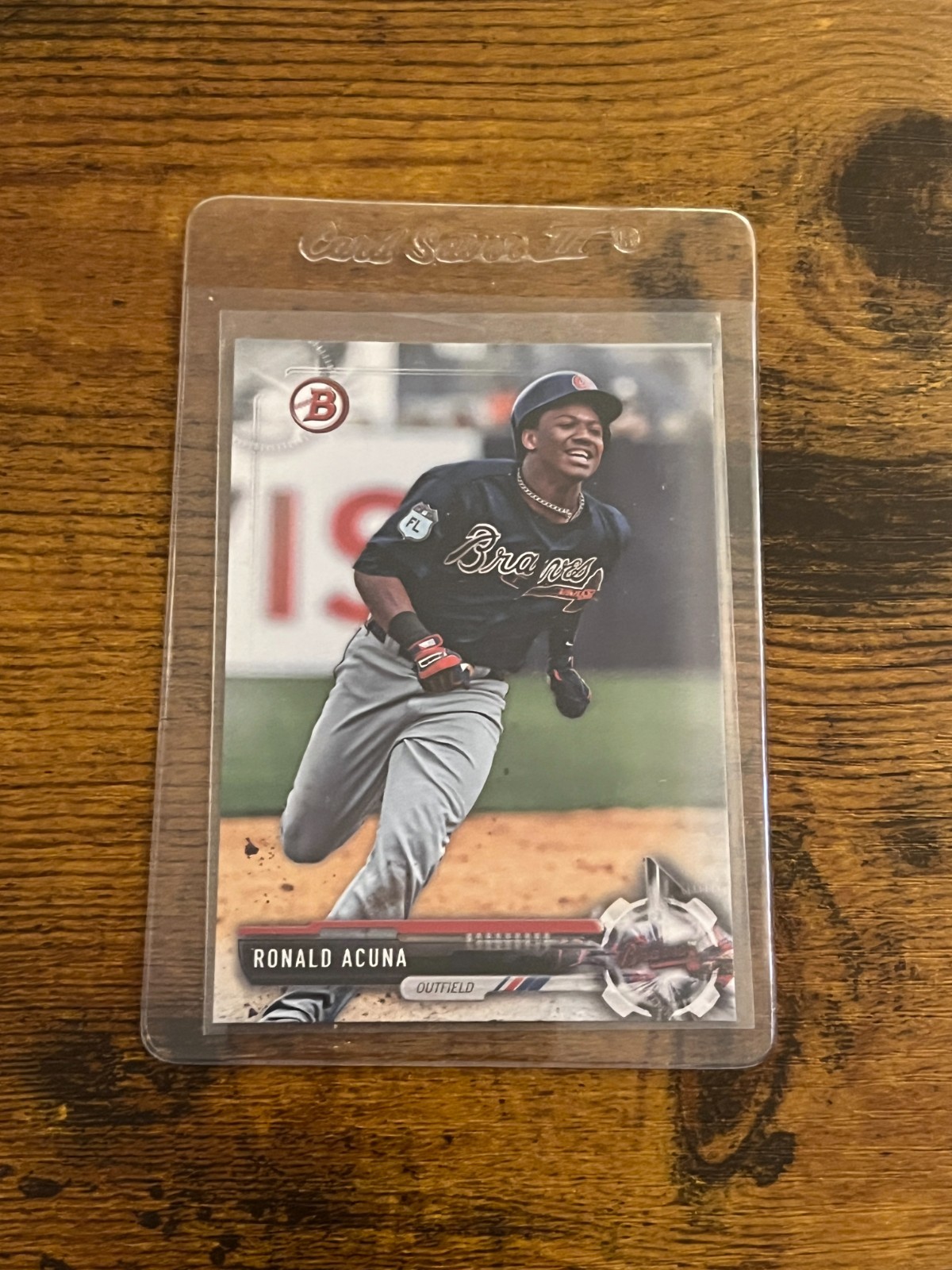 2017 Bowman Draft Ronald Acuna Jr. #BD-39 Prospect Rookie RC Braves