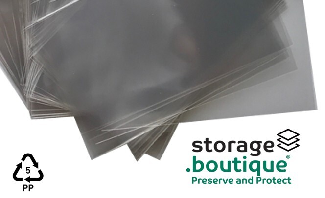 Football Programme Protection Sleeves ARCHIVE STANDARD, Acid Free, 6 Sizes