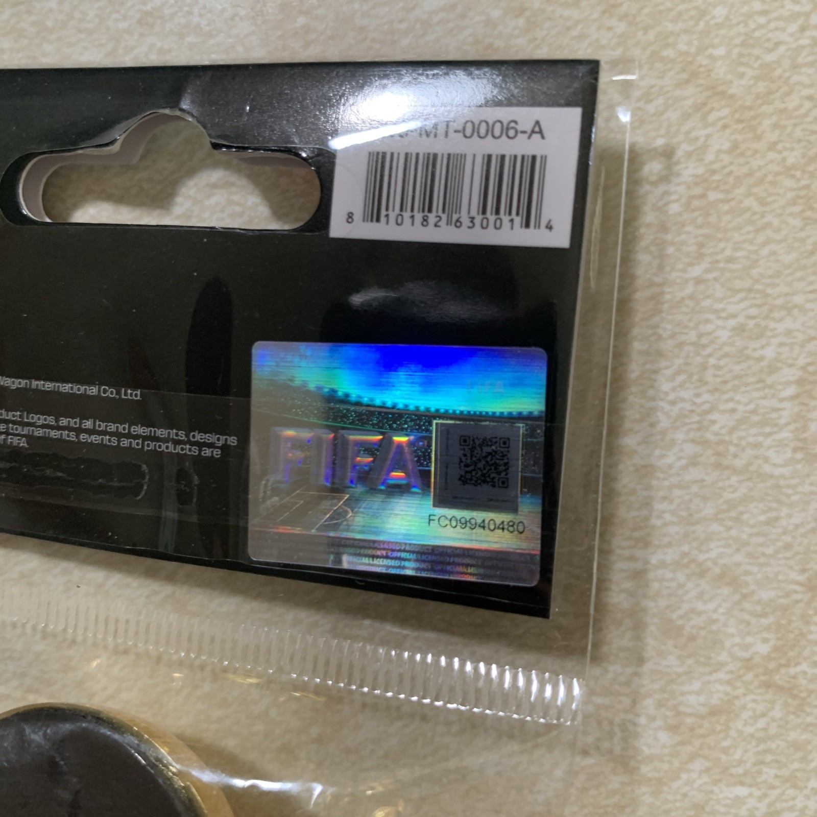 2026 Fifa World Cup Trophy 3.5″ Inch 3D Trophy Frige Magnet, New Sealed