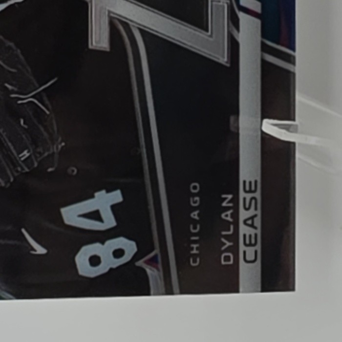 2021 Spectra Dylan Cease In The Zone Auto Neon Marble /5 Chicago White Sox