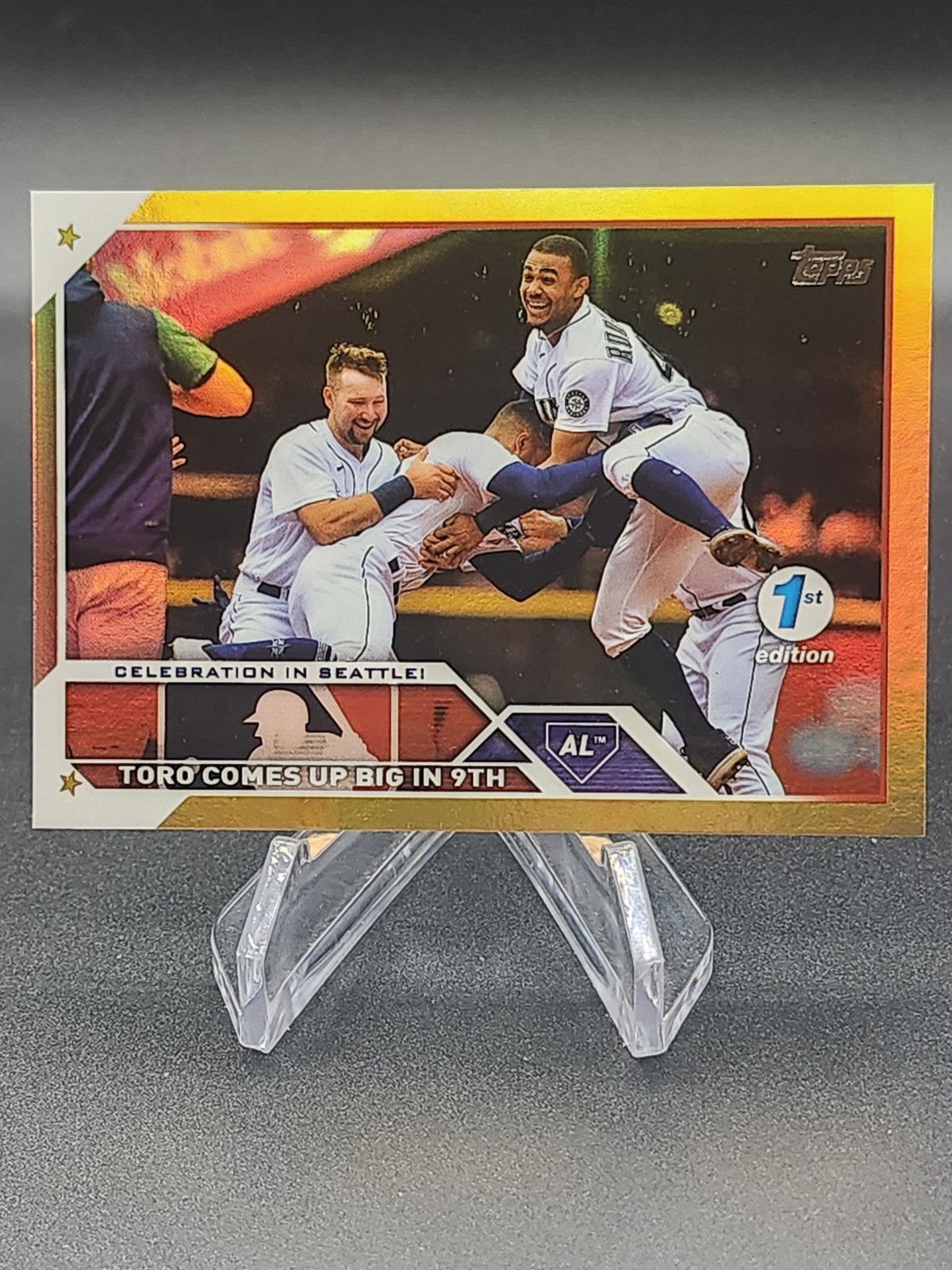 2023 Topps 1st Edition Celebration in Seattle #174 Julio Rodriguez Abraham Toro