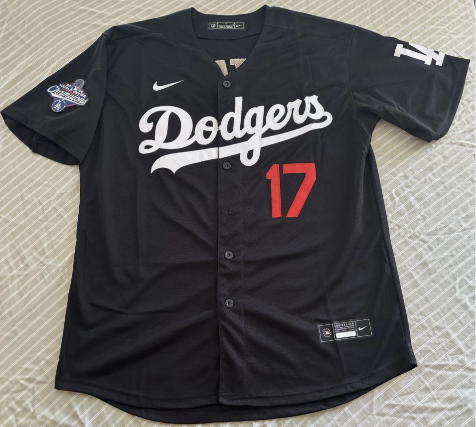 Los Angeles Dodgers Ohtani Yamamoto 2025 World Series Jersey NEW