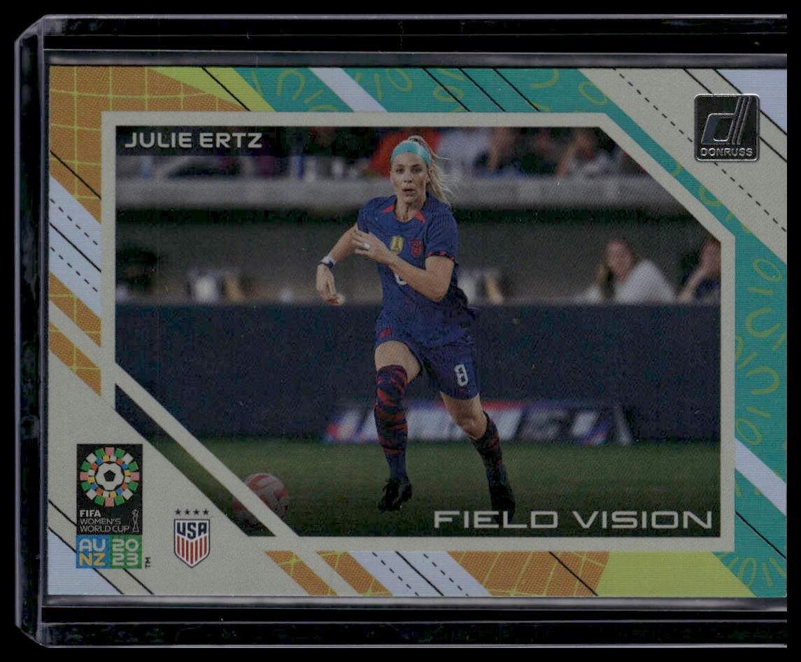 JULIE ERTZ 2023 Donruss FIFA Women’s World Cup Field Vision #23