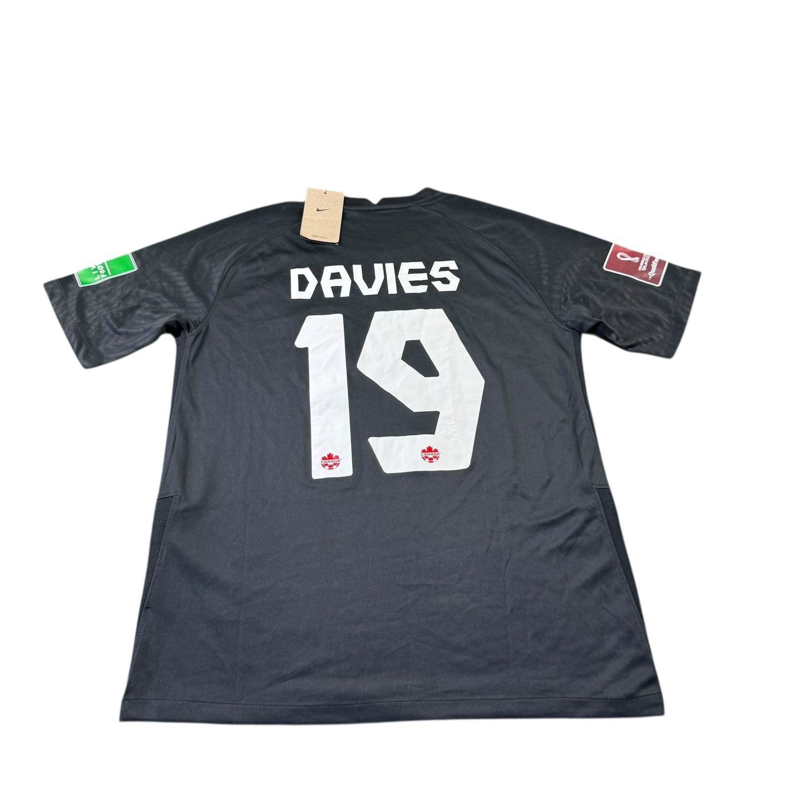 Nike Team Canada Alphonso Davies #19 Qatar Qualifier Jersey Size M NWT RARE