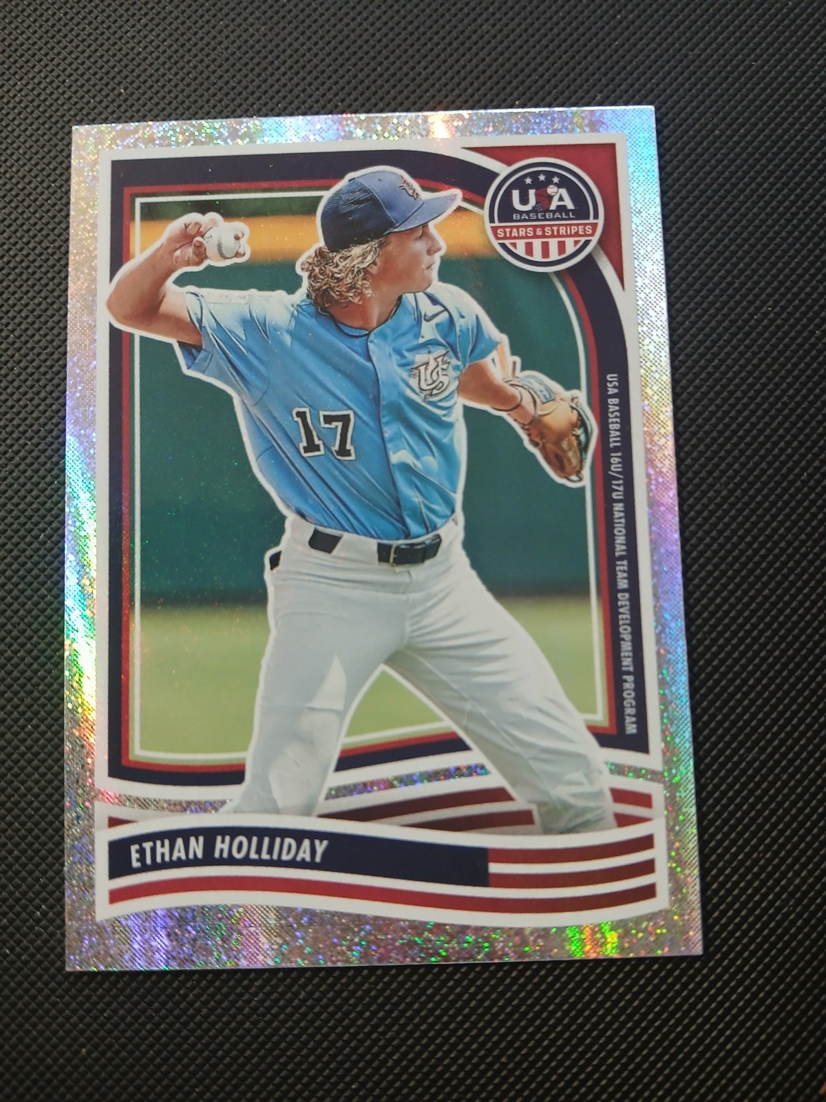 2024 Panini Stars & Stripes USA Baseball #110 Ethan Holliday Opening Day