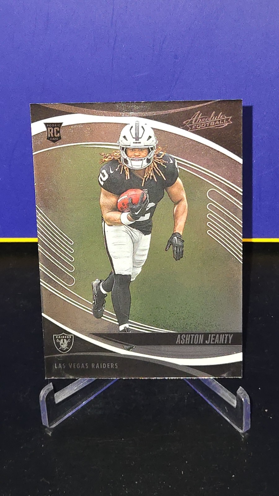 2025 Panini Absolute – Rookies Holo Foil Ashton Jeanty #106 (RC) Raiders