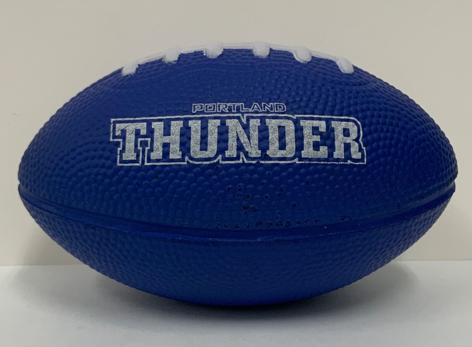 Portland Thunder Blue Souvenir Football 5 Inches Long