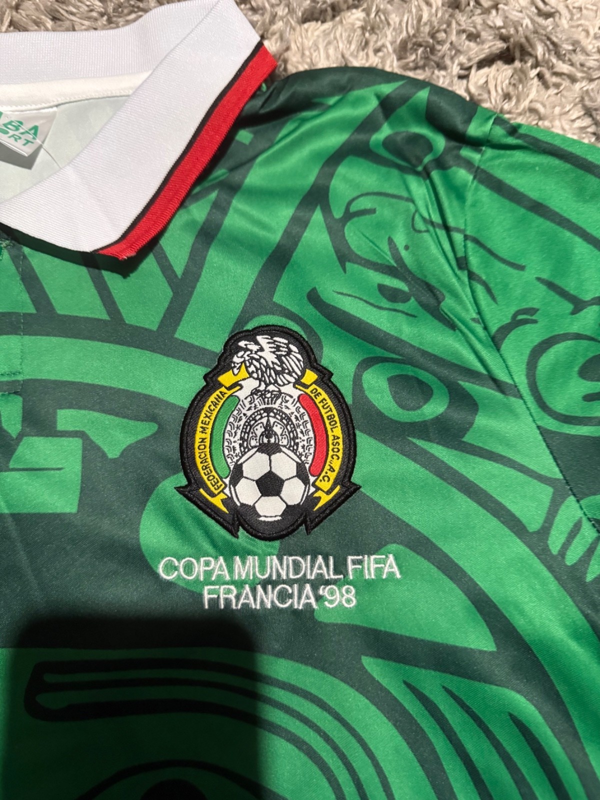 Mexico 1998 Retro Jersey