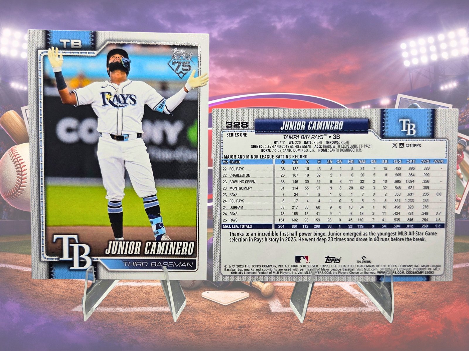 2026 Topps Series 1 MLB Pick Your Card #200-350 Base RC League Leaders Near Mint