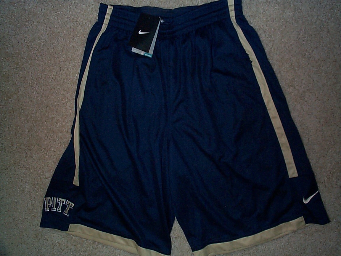 IRREGULAR Pitt Panthers NIKE Basketball Jersey Shorts Adult MENS/MENS (m-medium)