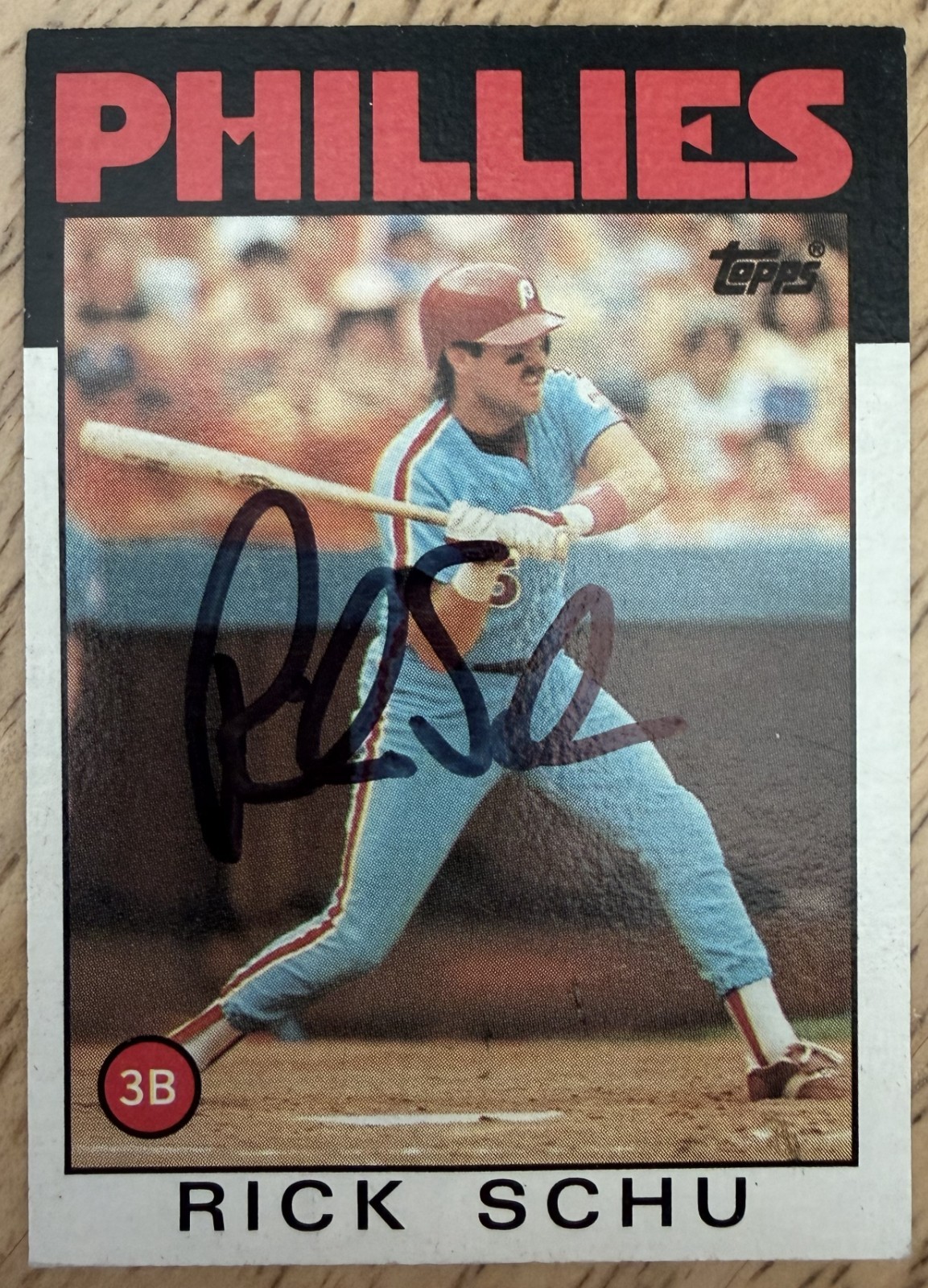 YOU PICK – 1986 TOPPS BASEBALL AUTOGRAPHED CARD – FREE SHIPPING