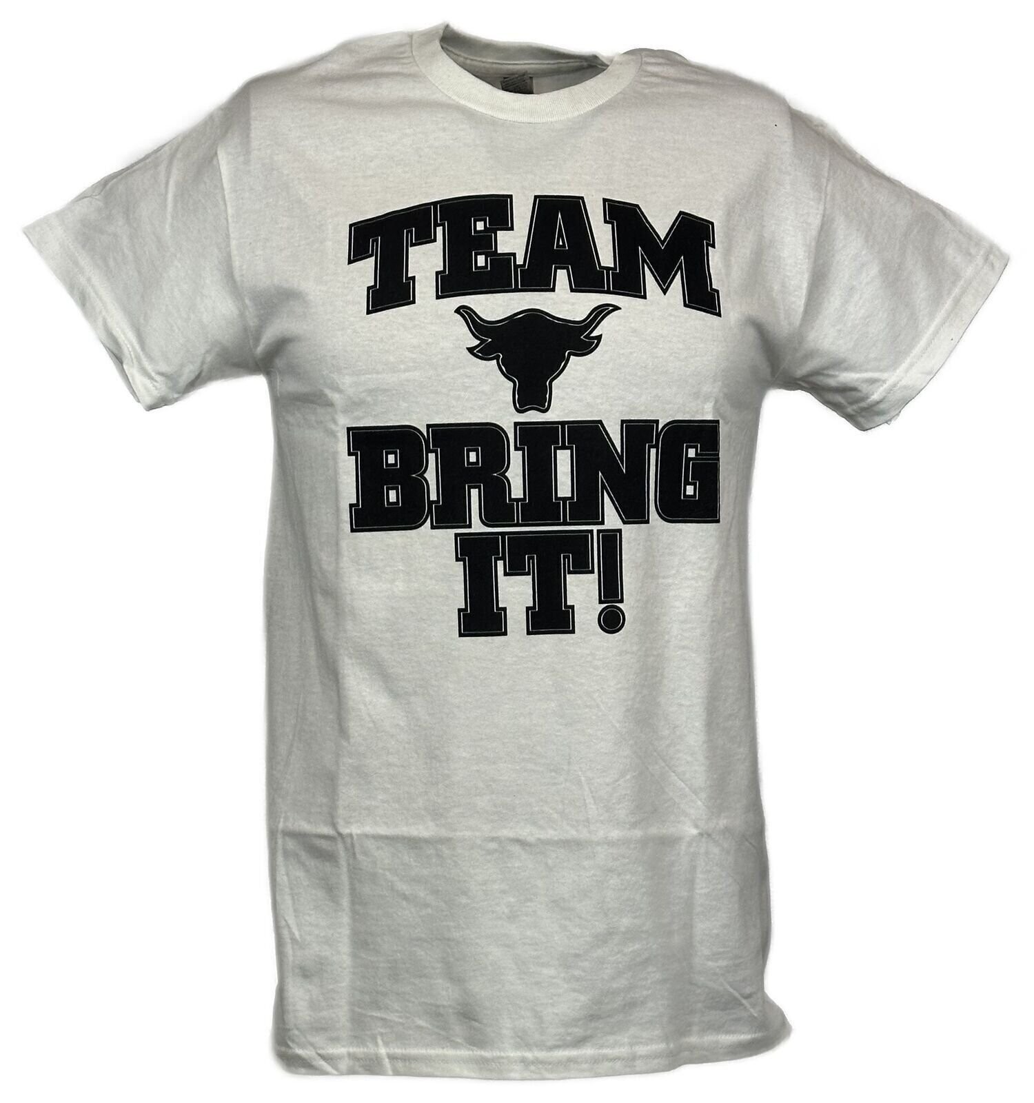 The Rock Team Bring It There Is No Tomorrow Mens White T-shirt