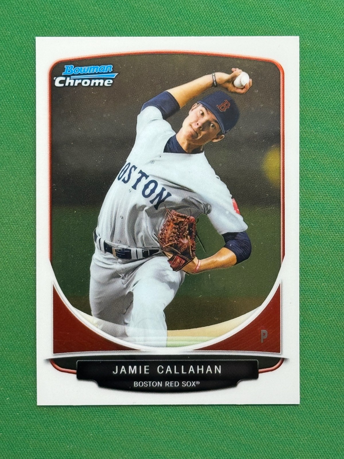 2013 Bowman Baseball Chrome Prospects #BCP11 Jamie Callahan