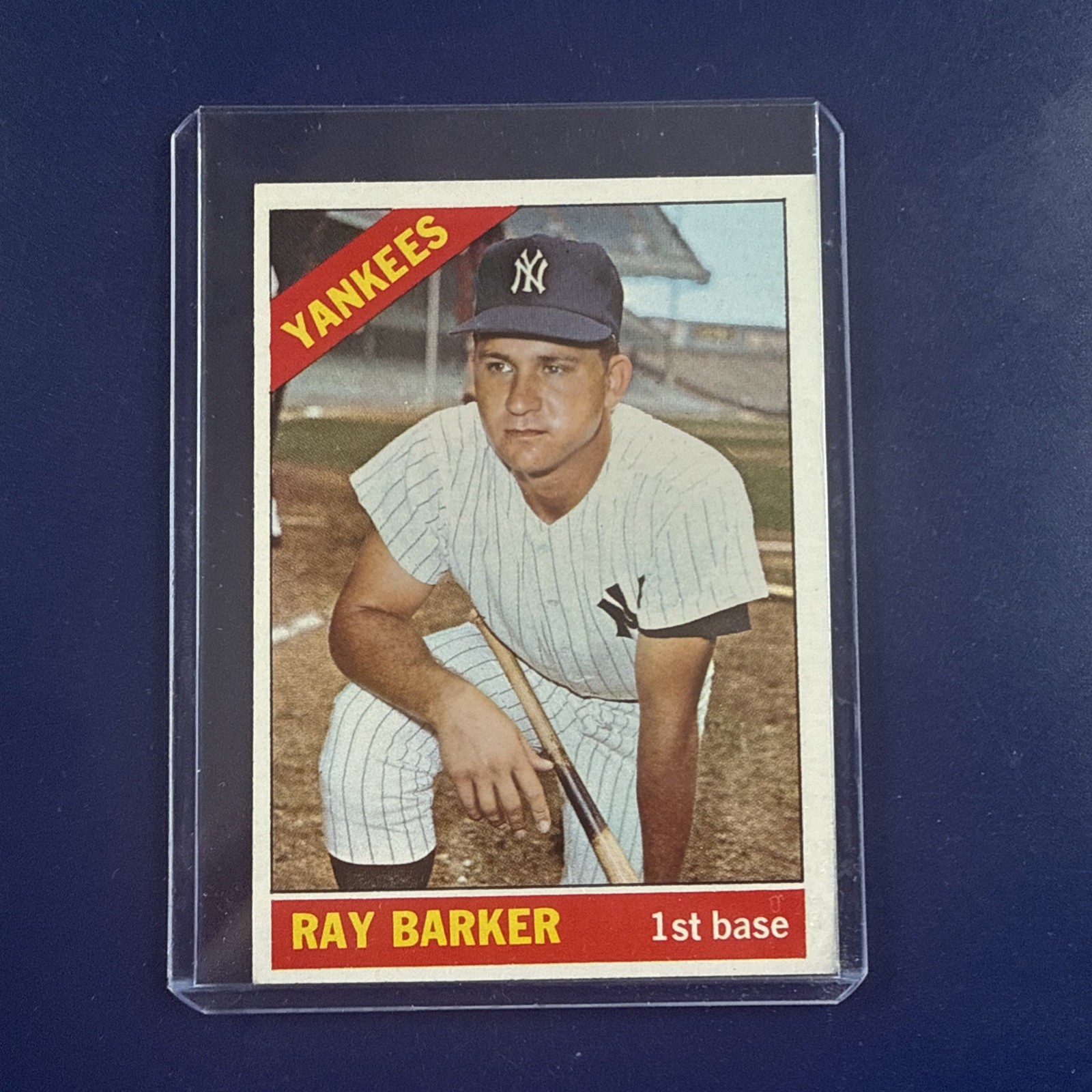 1966 Topps Set-Break #323 Ray Barker NM – MINT OR BETTER *GMCARD*