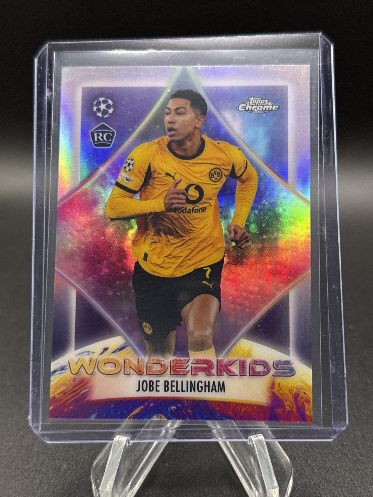 Jobe Bellingham 2025-26 Topps Chrome Wonderkids RC – Borussia Dortmund QTY