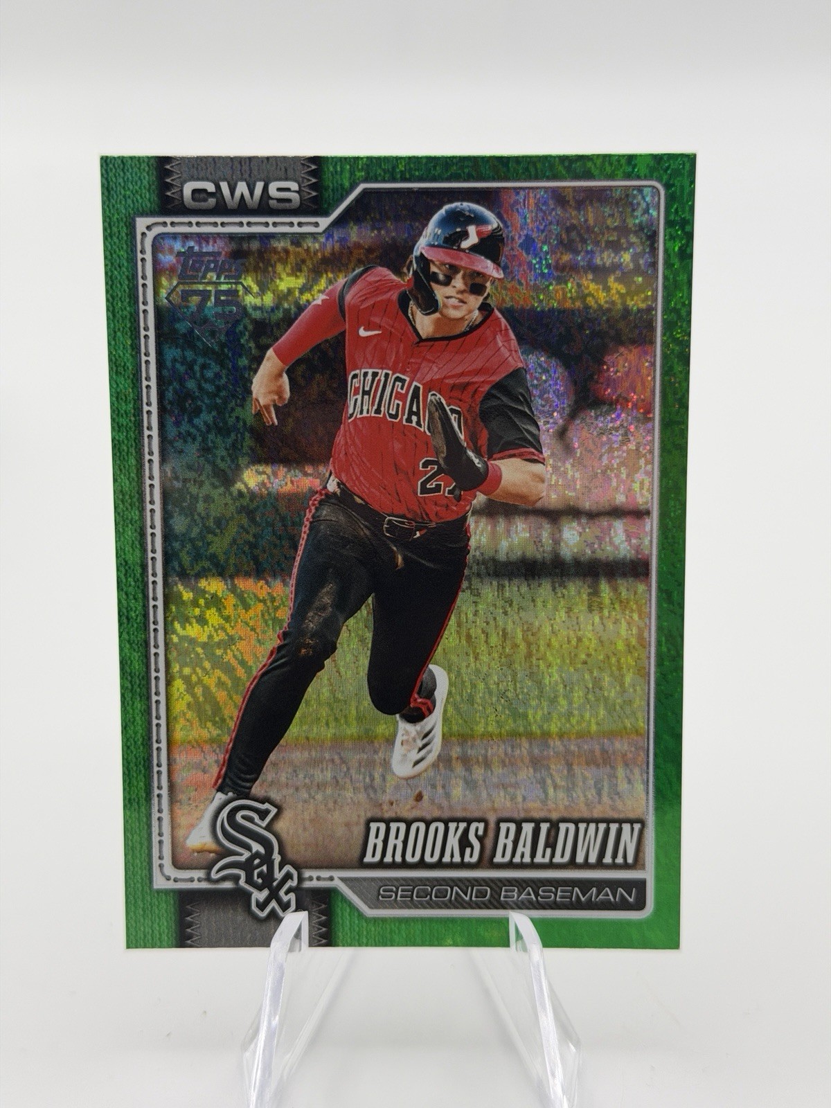 2026 Topps Series 2 – Brooks Baldwin #619 Green Holofoil /99