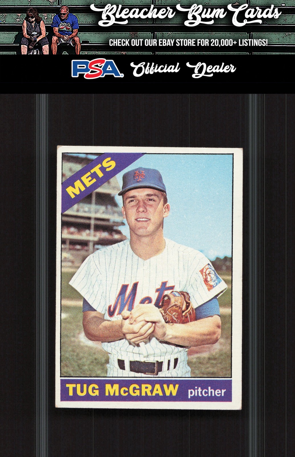 1966 Topps 124 Tug McGraw