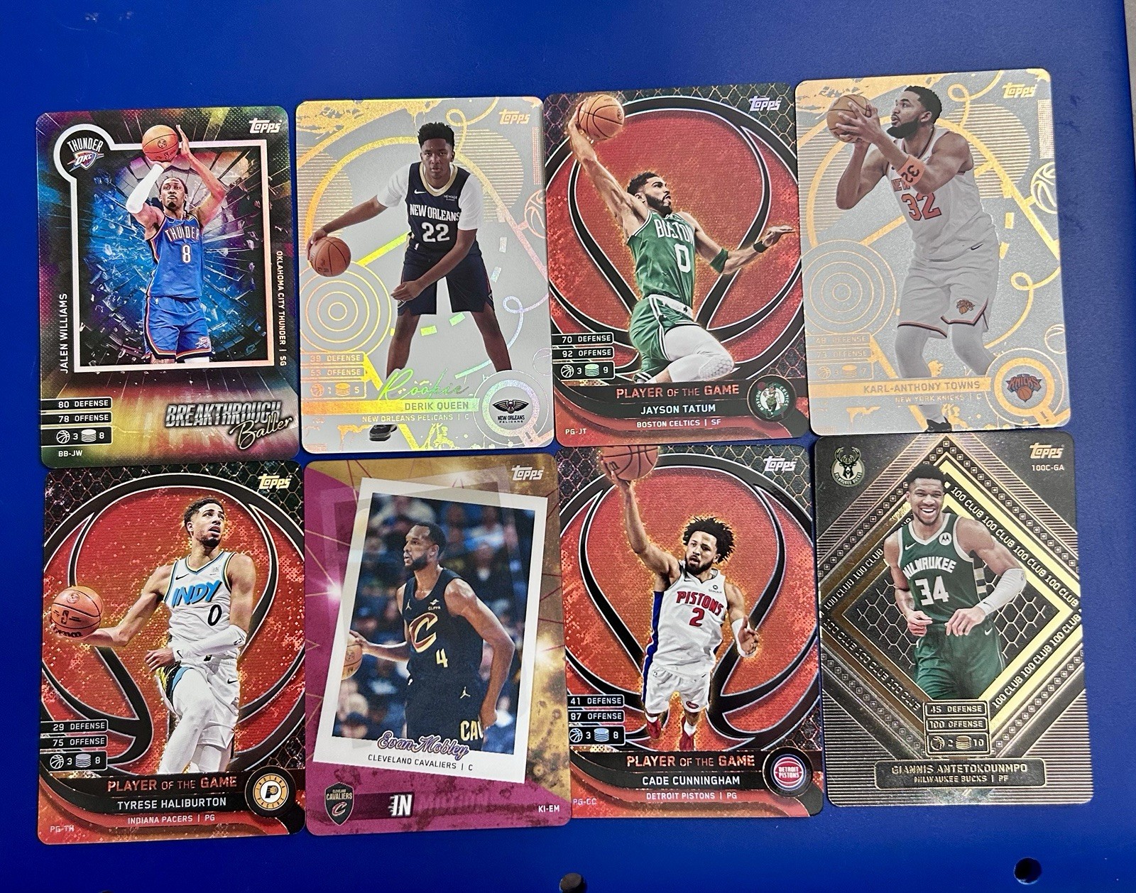2025/26 Topps Match Attax 16 Card Lot – NBA