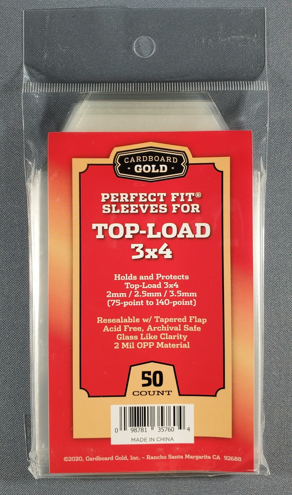You Pick! Cardboard Gold Toploaders 60 100 140 190 240 pt Rookie Gold Card Saver